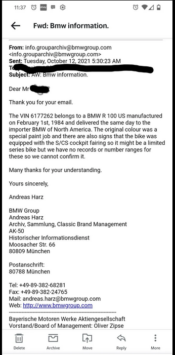 Screenshot 2025-02-22 at 10-44-48 34-Years-Owned 1984 BMW R100CS Last Edition for sale on BaT Auctions - closed on October 12 2021 (Lot #57 180) Bring a Trailer.png